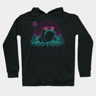 Unimpressed Neon Frog Hoodie